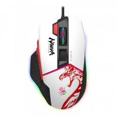 Миша ігрова A4Tech W95 Max Bloody, колір білий+чорний, активоване ПЗ