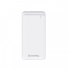 Універсальна мобільна батарея ColorWay Slim PD 10000mAh White (CW-PB100LPG3WT-PD)