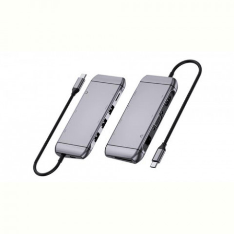 USB-хаб REAL-EL CQ-900 3 ports