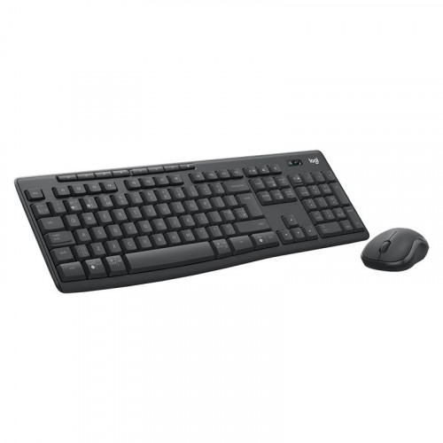 Комплект (клавіатура, мишка) бездротовий Logitech MK370 Graphite (920-012077)