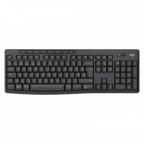 Комплект (клавіатура, миша) бездротовий Logitech MK370 Graphite (920-012077)