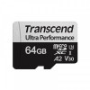 Карта пам`ятi MicroSDXC 64GB UHS-I/U3 Class 10 Transcend 340S R160/W125MB/s + SD-адаптер (TS64GUSD340S)