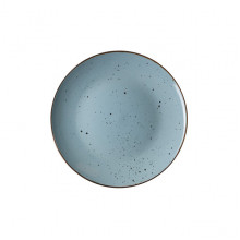 Тарілка обідня Ardesto Bagheria Misty blue, 26см, кераміка, синій