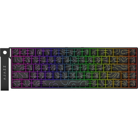 Ігрова магнітна клавіатура Ajazz AK680 V2 Ice Island Magnetic Switch (AK680-V2-I-S-B) Купити в Україні