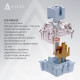 Ігрова магнітна клавіатура Ajazz AK680 V2 Ice Island Magnetic Switch (AK680-V2-I-S-B) Купити в Україні