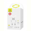 Мережевий зарядний пристрій Usams T20 (2USB, 2.1А) White (CC80TC01)