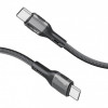 Кабель Promate USB Type-C - USB Type-C (M/M), 3A, 60W, 2 м, Black (ecoline-cc200.black)