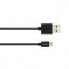 Кабель Canyon USB - Lightning 1м, Black (CNS-MFICAB01B)