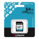 Карта пам`ятi SDXC 64GB UHS-I/U3 Class 10 Kingston Canvas Go! Plus R200/W200MB/s (SDG4/64GB)