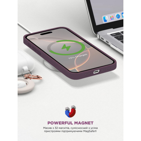 Чохол ArmorStandart ICON2 MagSafe для Apple iPhone 16 Pro Plum (ARM81317)