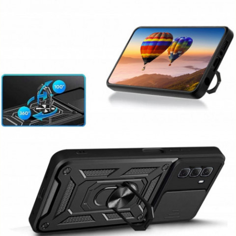 Чохол-накладка BeCover Military для Infinix Hot 50 (X6720) Black (713046)