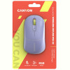 Миша бездротова Canyon MW-22 Dual Band RGB Wireless Mountain Lavender (CNS-CMSW22ML)