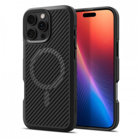 Чохол-накладка Spigen Core Armor MagFit для Apple iPhone 16 Pro Matte Black (ACS08158)