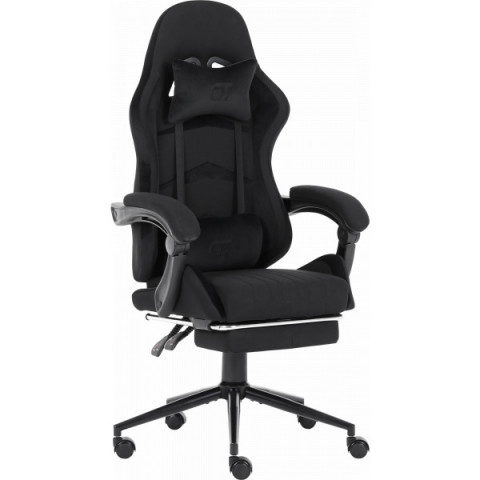 Геймерське крісло GT Racer X-2324 Fabric Black Suede