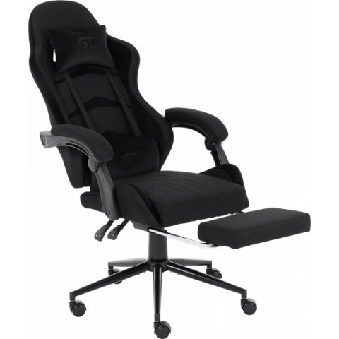 Геймерське крісло GT Racer X-2324 Fabric Black Suede