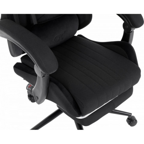 Геймерське крісло GT Racer X-2324 Fabric Black Suede