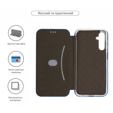 Чохол-книжка ArmorStandart G-Case для Samsung A15 4G (A155) / A15 5G Blue (ARM72502)