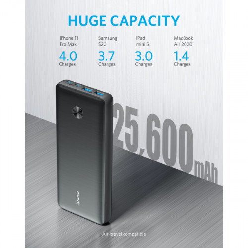 Зовнішній акумулятор (павербанк) Anker PowerCore III Elite 26000mAh 87W (A1291H11)