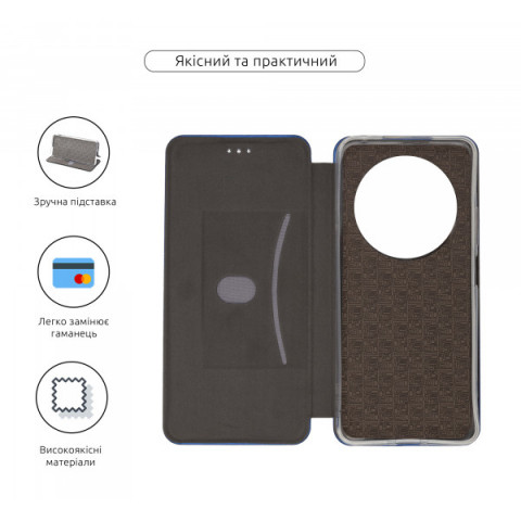 Чохол-книжка ArmorStandart G-Case для Xiaomi Redmi 14C 4G / Redmi A4 / Poco C75 Blue (ARM79386)