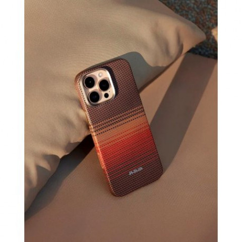 Чохол Pitaka Tactile Woven PitaTap для iPhone 16 Pro Sunset (KI1602SU)