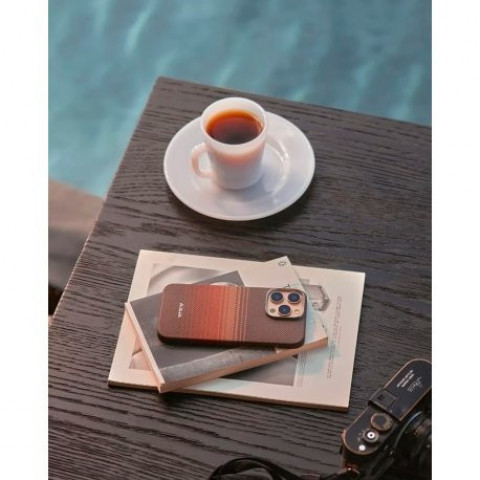 Чохол Pitaka Tactile Woven PitaTap для iPhone 16 Pro Sunset (KI1602SU)