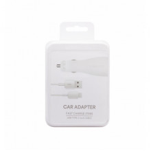 Автомобільний зарядний пристрій Samsung (OEM) Type-C White (ARM53430)