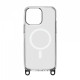 Чохол ArmorStandart Crossbody Air MagSafe Rope для Apple iPhone 14 Pro Max Clear (ARM86372)