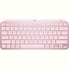 Клавіатура бездротова Logitech MX Keys Mini Wireless Illuminated UA Rose (920-010500)