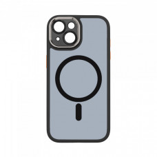 Чохол ArmorStandart Unit MagSafe SE для Apple iPhone 15 Black Orange (ARM75361)