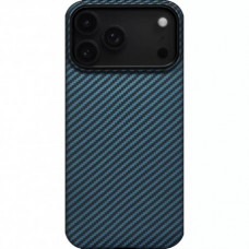 Чохол Pitaka Ultra-Slim Case для iPhone 17 Pro Max Twill Blue/Grey (KI1706BPM)