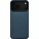 Чохол Pitaka Ultra-Slim Case для iPhone 17 Pro Max Twill Blue/Grey (KI1706BPM)