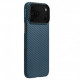 Чохол Pitaka Ultra-Slim Case для iPhone 17 Pro Max Twill Blue/Grey (KI1706BPM)