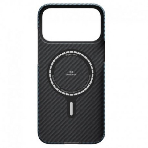 Чохол Pitaka Ultra-Slim Case для iPhone 17 Pro Max Twill Blue/Grey (KI1706BPM)