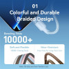 Кабель Vention USB Type-C - USB Type-C (M/M), 240W, 5A, 2 м, Gold (TRIJH)