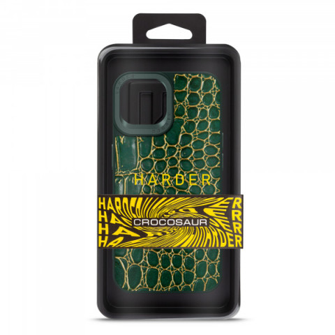Чохол Harder Crocosaur для Apple iPhone 14 Green (ARM76714)