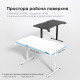 Стіл з електрорегулюванням висоти Anda Seat Xtreme E 1400x750 White (AD-D-DD1-1400-06-W) Купити в Україні