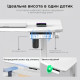 Стіл з електрорегулюванням висоти Anda Seat Xtreme E 1400x750 White (AD-D-DD1-1400-06-W) Купити в Україні