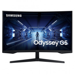 Монітор Samsung 27" Odyssey G5 LC27G55T (LC27G55TQBIXCI) VA Black Curved