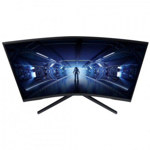 Монітор Samsung 27" Odyssey G5 LC27G55T (LC27G55TQBIXCI) VA Black Curved