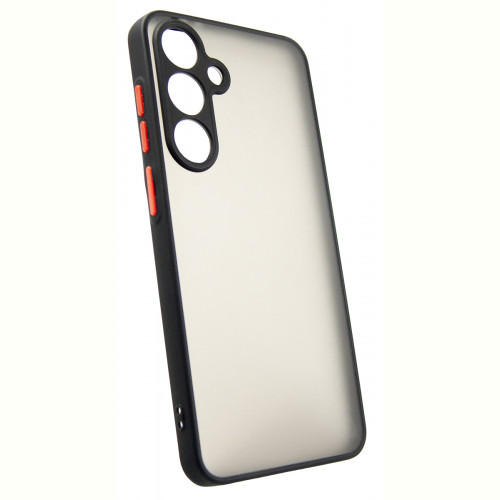 Чохол-накладка Dengos Matt для Samsung Galaxy S24 FE SM-S721 Black (DG-TPU-MATT-152)