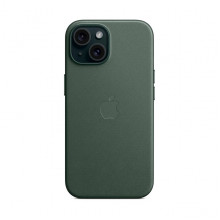 Чохол FineWoven Case with MagSafe Original for Apple iPhone 15 Plus (OEM) - Evergreen (ARM71978)