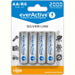 Акумулятор everActive AA/HR06 Ni-MH 2000mAh BL 4шт