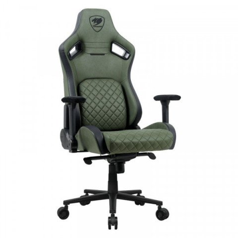 Крісло ігрове Defensor S Navy Blue F, зелений