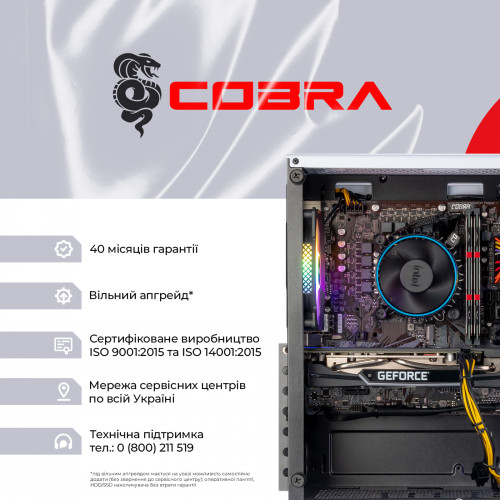 Персональний комп`ютер COBRA Advanced (I124F.16.S10.36.18855)