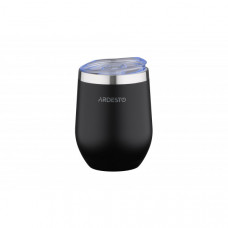 Термокухоль Ardesto Compact Mug, 350мл, нержавіюча сталь, чорний
