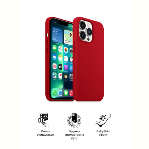 Чохол-накладка Armorstandart Icon2 для Apple iPhone 13 Pro Max Red (ARM60507)