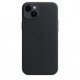 Чохол Apple iPhone 14 Plus Leather Case with MagSafe Midnight (MPP93)
