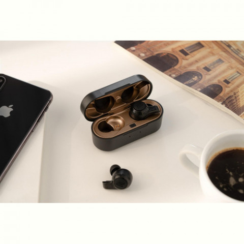 Bluetooth-гарнітура 2E Novem Pro Black (2E-EBTWNPBK)