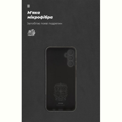 Чохол-накладка Armorstandart Icon для Samsung Galaxy A34 5G SM-A346 Camera cover Black (ARM66172)