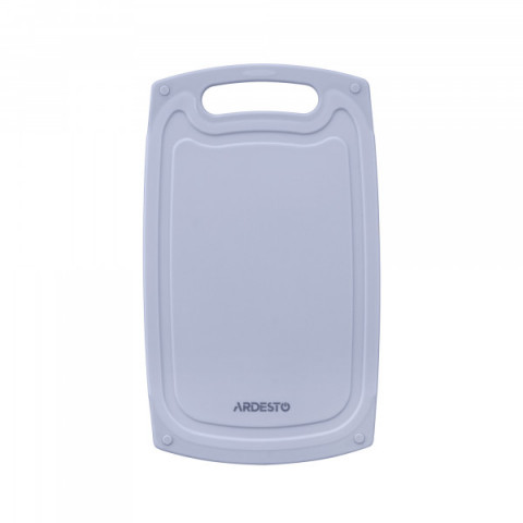 Дошка кухонна Ardesto Gemini, 40х24.5х0.9см, пластик, сірий